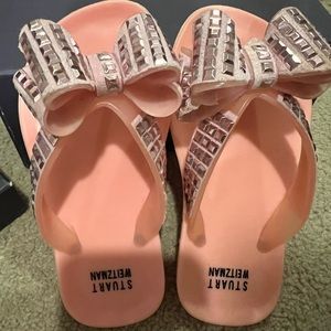 Girls pink Stuart Weitzman Sandals